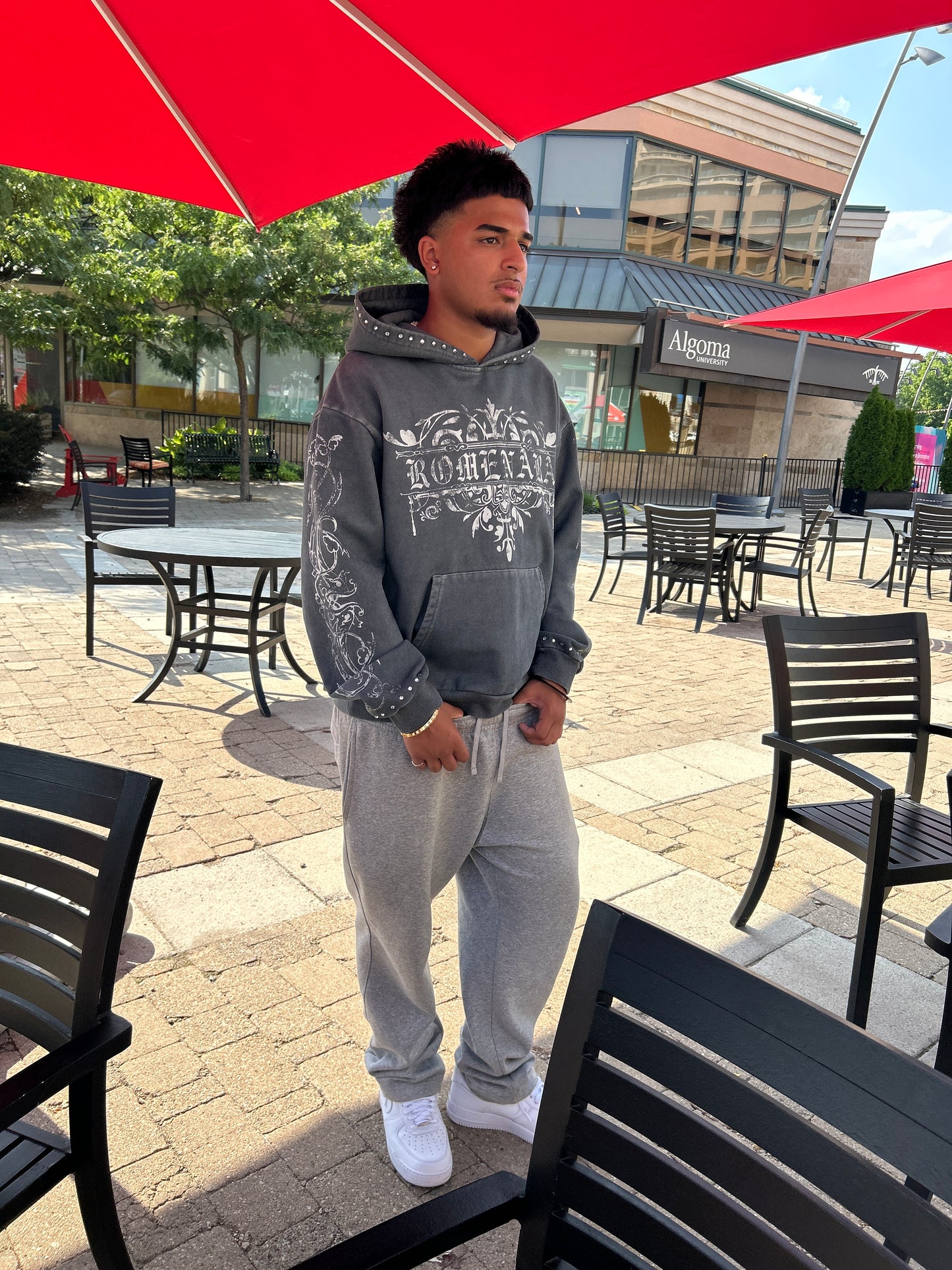"phantom grey" hoodie